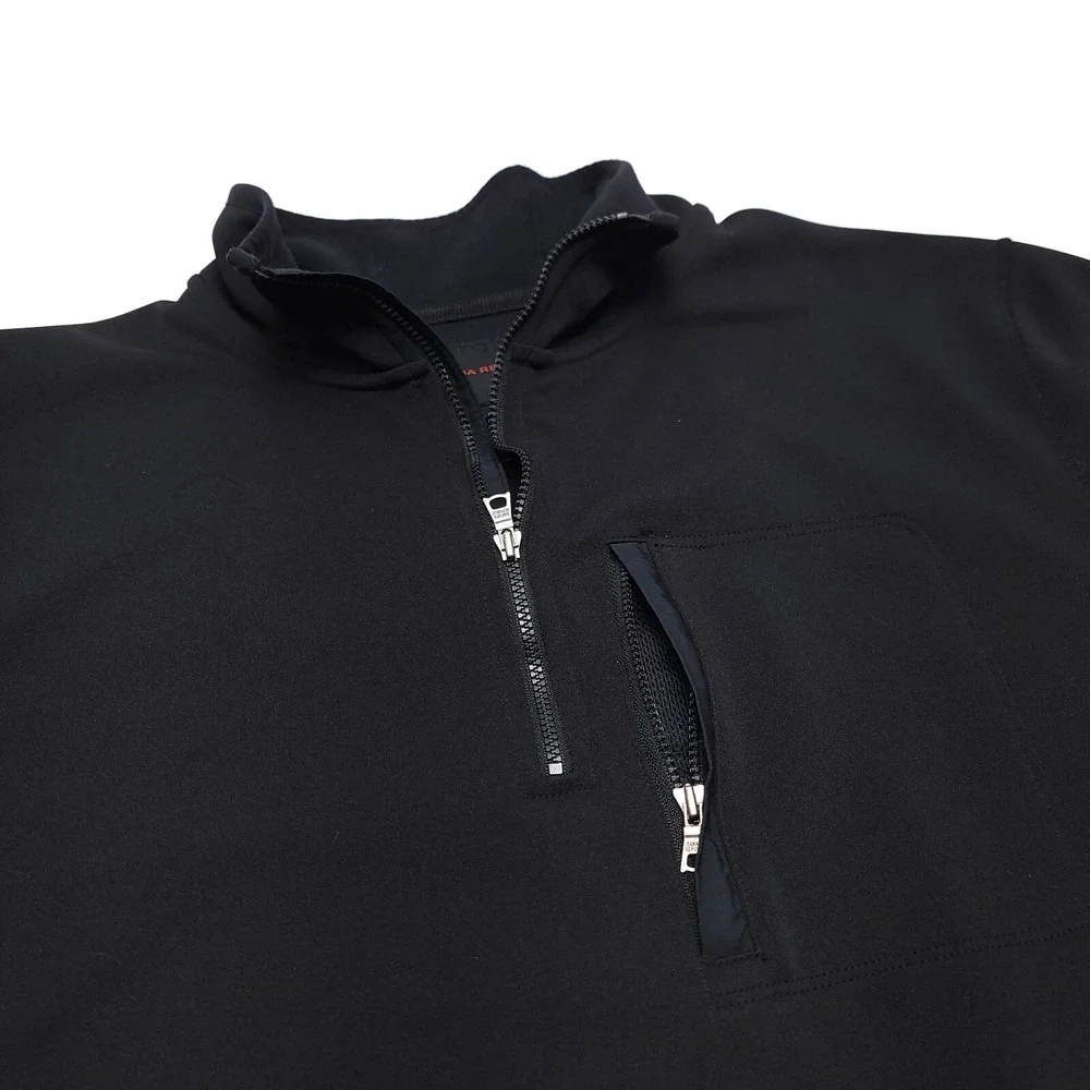 Vintage Banana Republic Mens‎ XL 1/4 Zip Pullover Fleece Sweater Y2K 2004